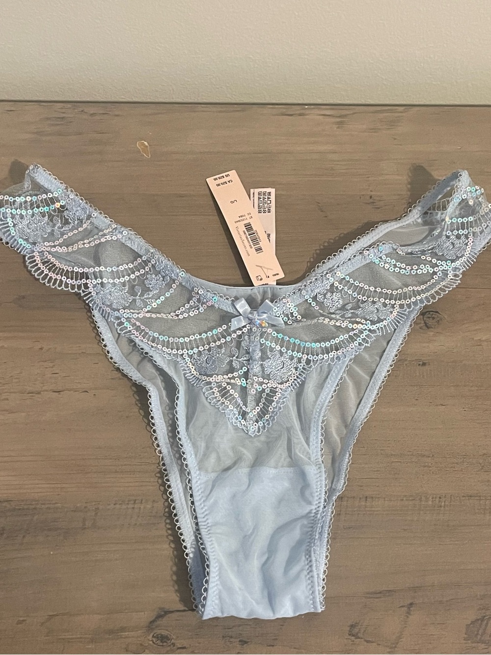 Victoria's Secret Dream Angels Brazilian Panties W/ Sequin Embellishment